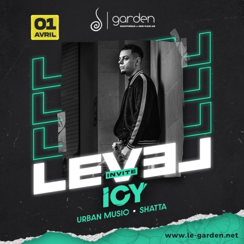 Samedi 1er Avril – LEVEL invite DJ ICY