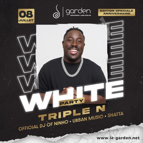 Samedi 8 juillet – White party