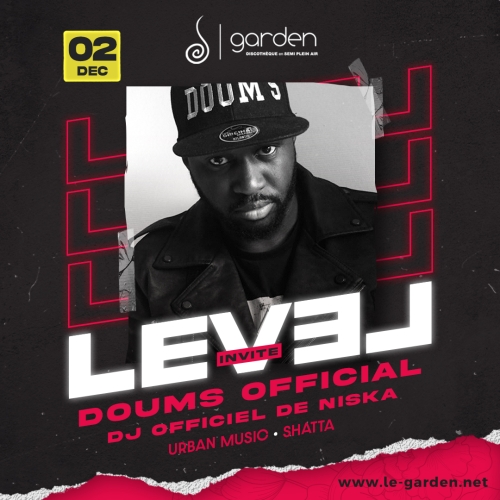 Samedi 2 décembre – Level Dj Doums