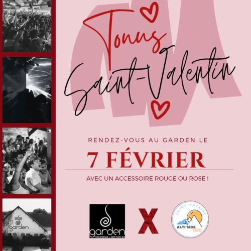 Mercredi 7 février Tonus Saint-Valentin