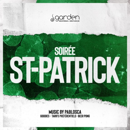 Samedi 16 Mars ST-PATRICK