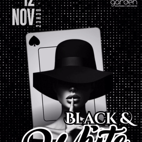 Mercredi 12 Novembre – BLACK & WHITE (Tonus) Mercredi 12 Novembre – BLACK & WHITE (Tonus)