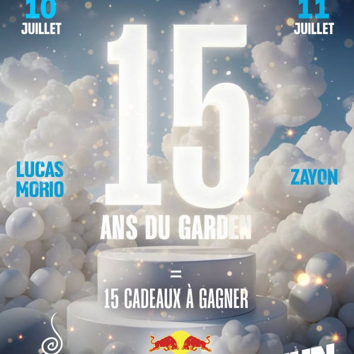Samedi 11 Juillet – WHITE PARTY (15 ans Garden !) Samedi 11 Juillet – WHITE PARTY (15 ans Garden !)