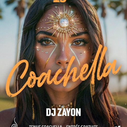 Lundi 13 juillet – COACHELLA (Dj Lucas Morio)